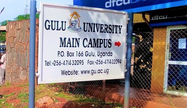 Gulu University campus area in Uganda